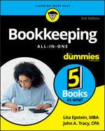 Book cover for Bookkeeping All-In-One for Dummies