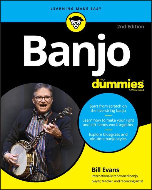 Book cover for Banjo for Dummies: Book + Online Video and Audio Instruction