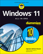 Book cover for Windows 11 All-In-One for Dummies