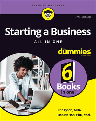 Book cover for Starting a Business All-In-One for Dummies