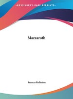 Book cover for Mazzaroth