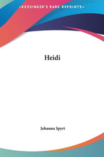Book cover for Heidi