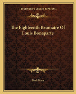 Book cover for Eighteenth Brumaire of Louis Bonaparte