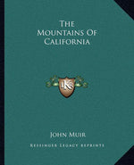 Book cover for Mountains of California