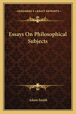 Book cover for Essays On Philosophical Subjects
