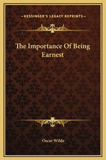 Book cover for The Importance Of Being Earnest