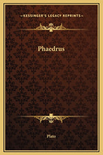 Book cover for Phaedrus