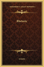 Book cover for Rhetoric