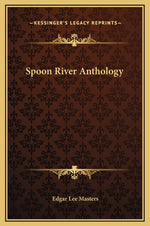Book cover for Spoon River Anthology