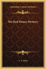 Book cover for Red House Mystery