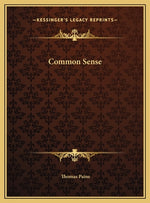 Book cover for Common Sense