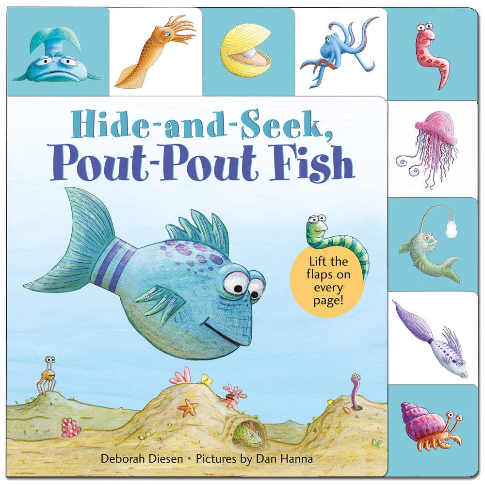 Book cover for Lift-The-Flap Tab: Hide-And-Seek, Pout-Pout Fish