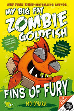 Book cover for Fins of Fury: My Big Fat Zombie Goldfish