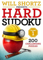 Book cover for Will Shortz Presents Hard Sudoku Volume 1: 200 Challenging Puzzles