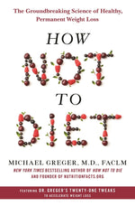 Book cover for How Not to Diet: The Groundbreaking Science of Healthy, Permanent Weight Loss