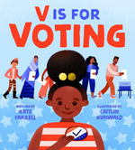 Book cover for V Is for Voting