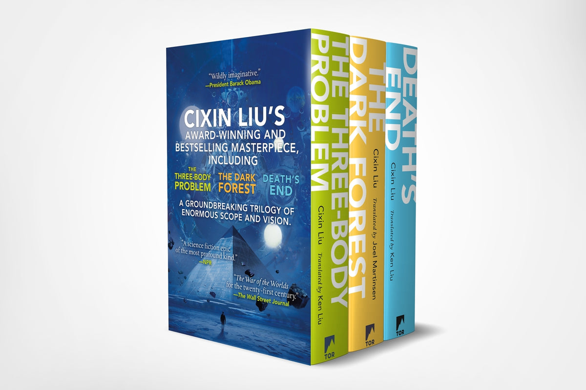 Book cover for Three-Body Problem Boxed Set: (The Three-Body Problem, the Dark Forest, Death's End)