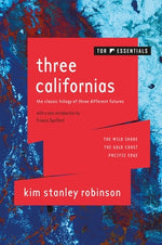 Book cover for Three Californias: The Wild Shore, the Gold Coast, and Pacific Edge