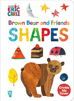 Book cover for Brown Bear and Friends Shapes (World of Eric Carle)