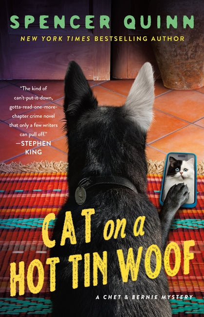 Book cover for Cat on a Hot Tin Woof: A Chet & Bernie Mystery