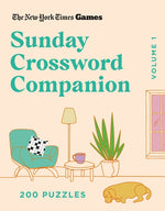 Book cover for New York Times Games Sunday Crossword Companion Volume 1: 200 Puzzles