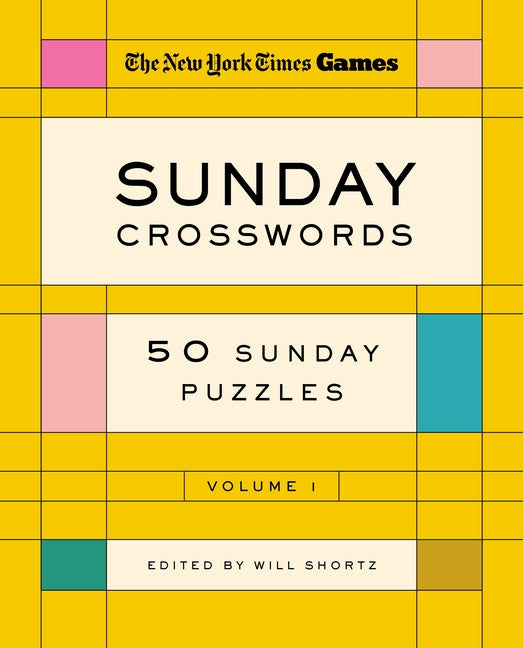 Book cover for New York Times Games Sunday Crosswords Volume 1: 50 Sunday Puzzles