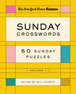 Book cover for New York Times Games Sunday Crosswords Volume 1: 50 Sunday Puzzles