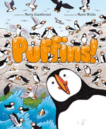 Book cover for Puffins!