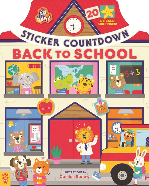 Book cover for Sticker Countdown: Back to School