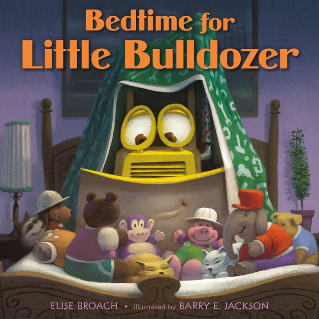 Book cover for Bedtime for Little Bulldozer