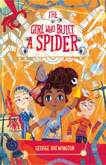 Book cover for Girl Who Built a Spider