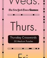 Book cover for New York Times Games Thursday Crosswords: 50 Medium Puzzles