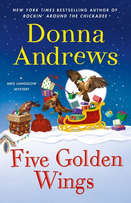 Book cover for Five Golden Wings: A Meg Langslow Mystery