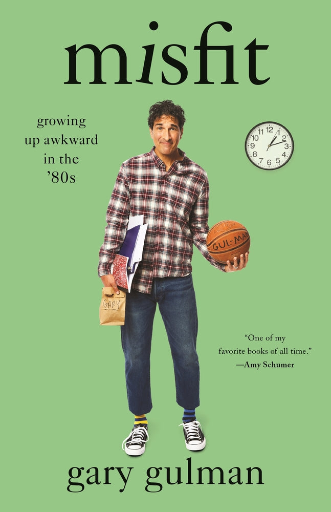 Book cover for Misfit: Growing Up Awkward in the '80s
