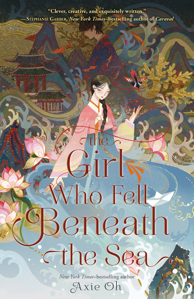 Book cover for The Girl Who Fell Beneath the Sea