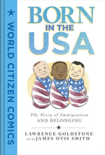 Book cover for Born in the USA: The Story of Immigration and Belonging