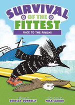 Book cover for Survival of the Fittest: Race to the Finish!