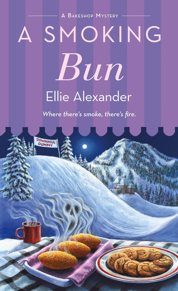 Book cover for A Smoking Bun: A Bakeshop Mystery