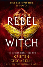 Book cover for Rebel Witch: The Crimson Moth: Book 2