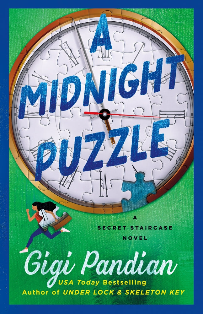 Book cover for A Midnight Puzzle: A Secret Staircase Novel