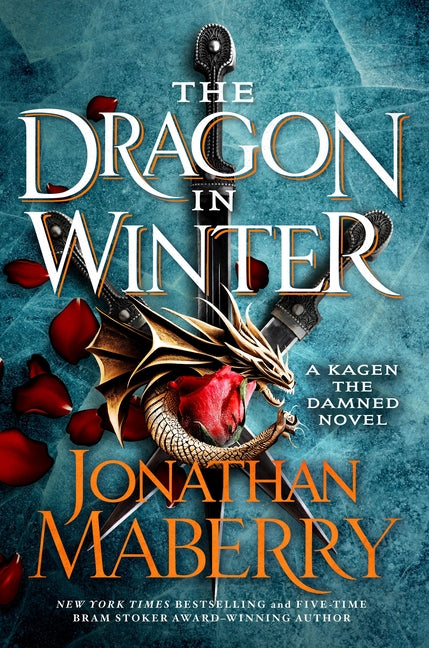 Book cover for Dragon in Winter: A Kagen the Damned Novel