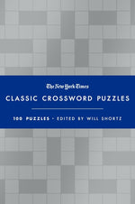 Book cover for The New York Times Classic Crossword Puzzles (Blue and Silver): 100 Puzzles Edited by Will Shortz