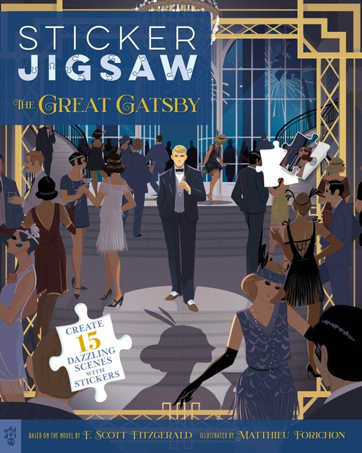 Book cover for Sticker Jigsaw: The Great Gatsby