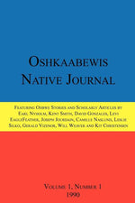 Book cover for Oshkaabewis Native Journal (Vol. 1, No. 1)