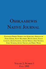 Book cover for Oshkaabewis Native Journal (Vol. 2, No. 1)
