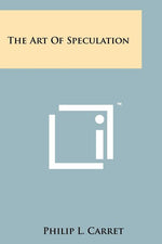 Book cover for Art of Speculation