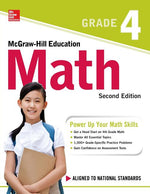 Book cover for McGraw-Hill Education Math Grade 4, Second Edition