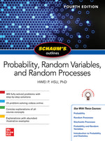 Book cover for Schaum's Outline of Probability, Random Variables, and Random Processes, Fourth Edition