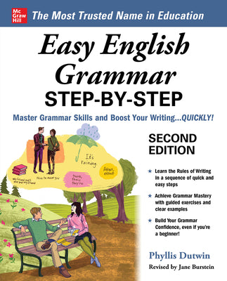 Book cover for Easy English Grammar Step-By-Step, Second Edition