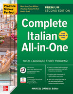 Book cover for Practice Makes Perfect: Complete Italian All-In-One, Premium Second Edition